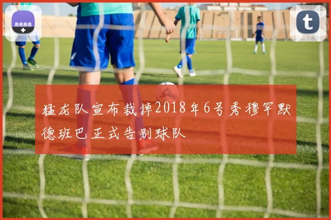 猛龙队宣布裁掉2018年6号秀穆罕默德班巴正式告别球队